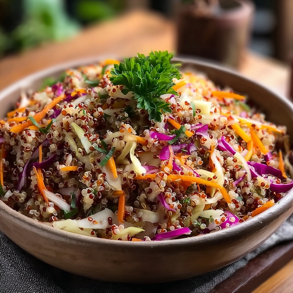 Quinoa Cabbage Salad Recipe - Recipe Image