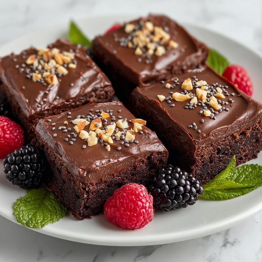 No Bake Superfood Brownies Recipe - Recipe Image