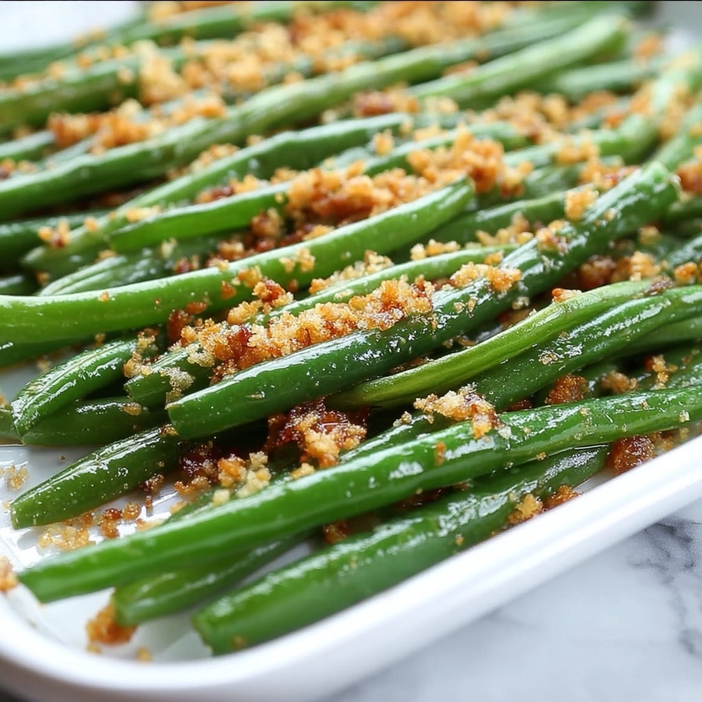 Roasted Parmesan Green Beans Recipe - Recipe Image