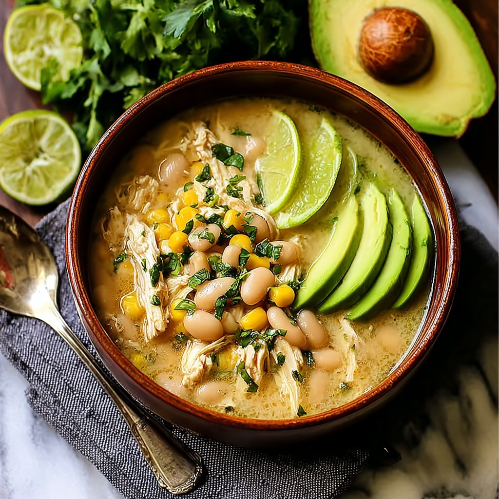 White Chicken Chili Recipe - Recipe Image