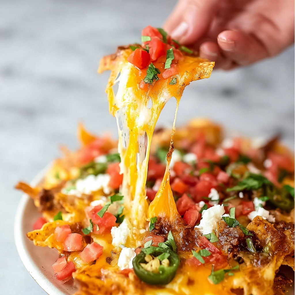 Loaded Chicken Nachos Recipe - Recipe Image