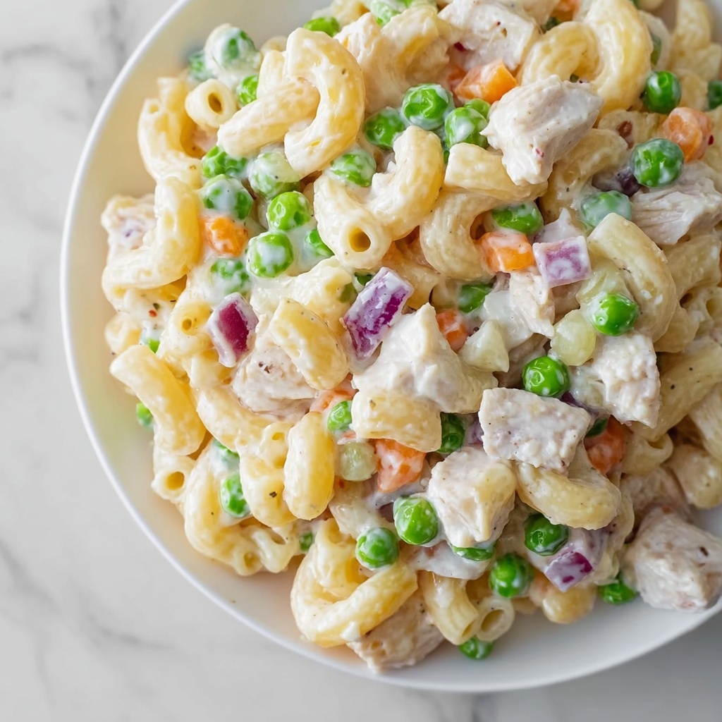 Grandma’s Tuna Macaroni Salad: A Cozy Comfort Food Classic Recipe - Recipe Image