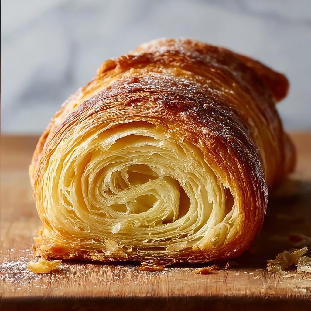 Croissant Bread Loaf Recipe - Recipe Image