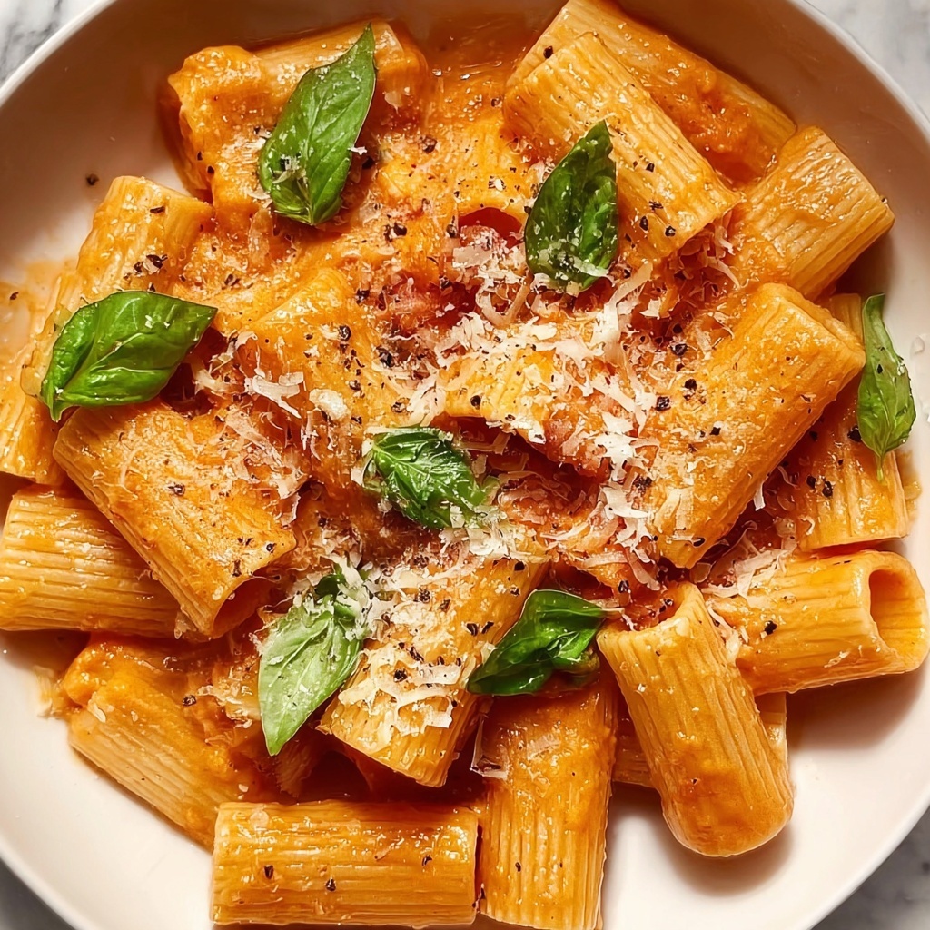 Best Creamy Tomato Rigatoni Recipe - Recipe Image
