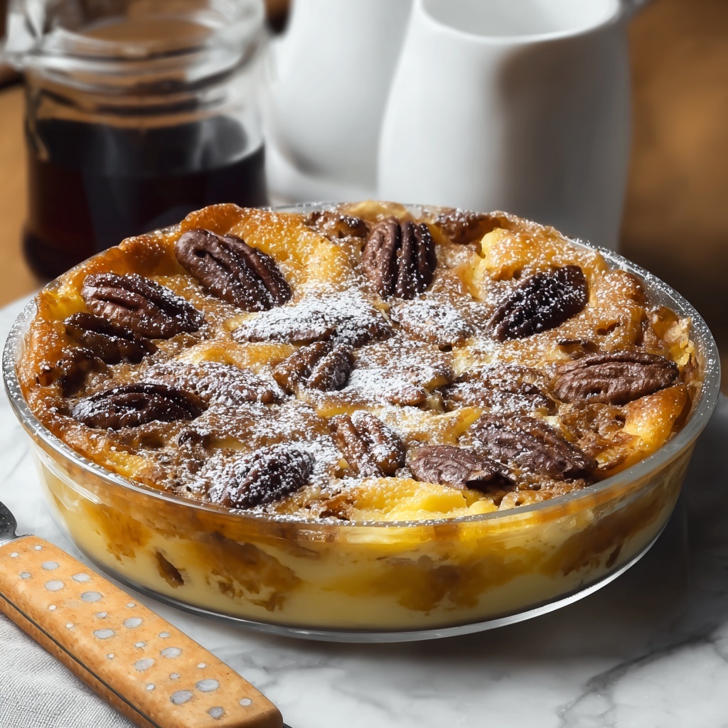 Capirotada with Extra Pecans and Raisins Recipe - Recipe Image