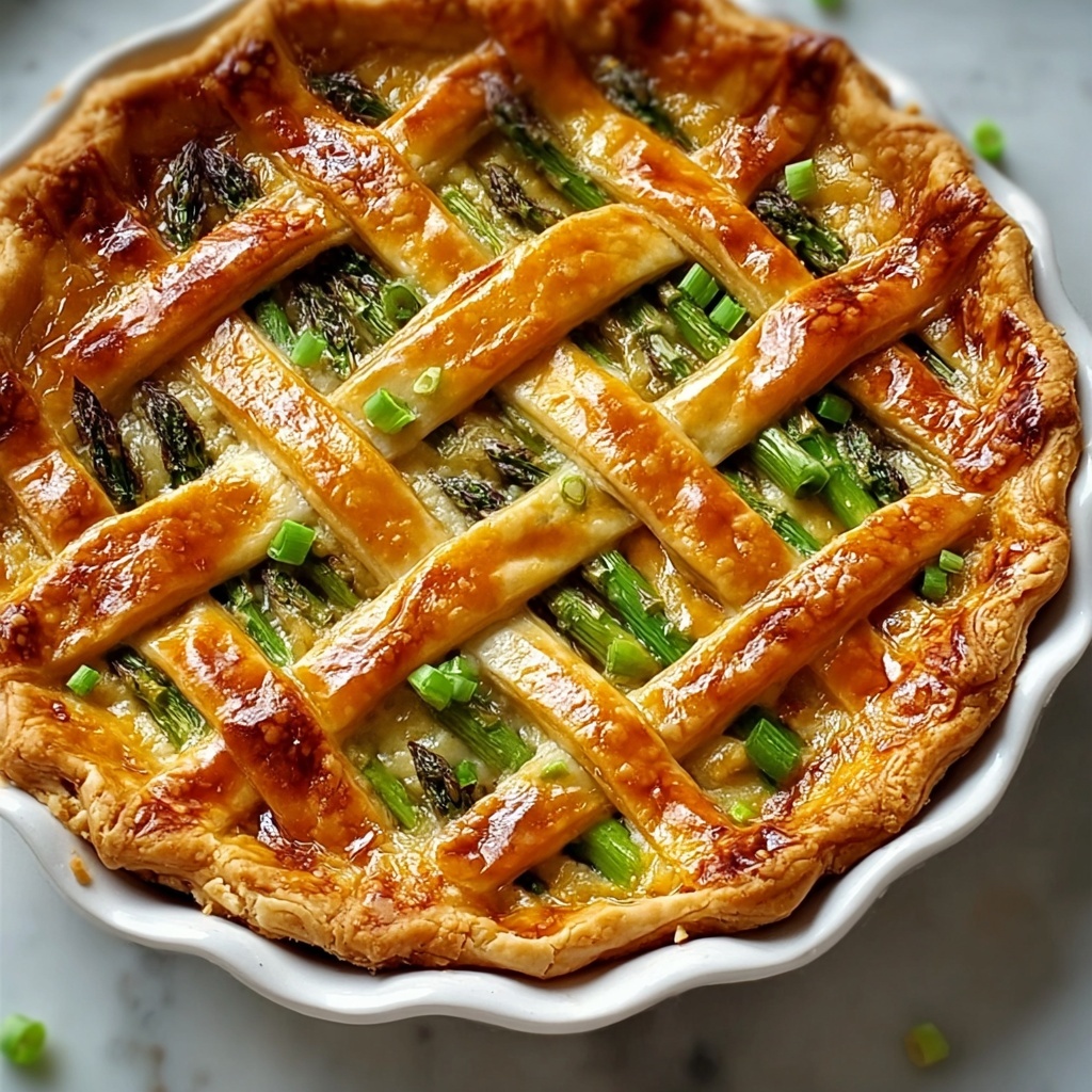 Asparagus and Cheese Pie Recipe - Recipe Image