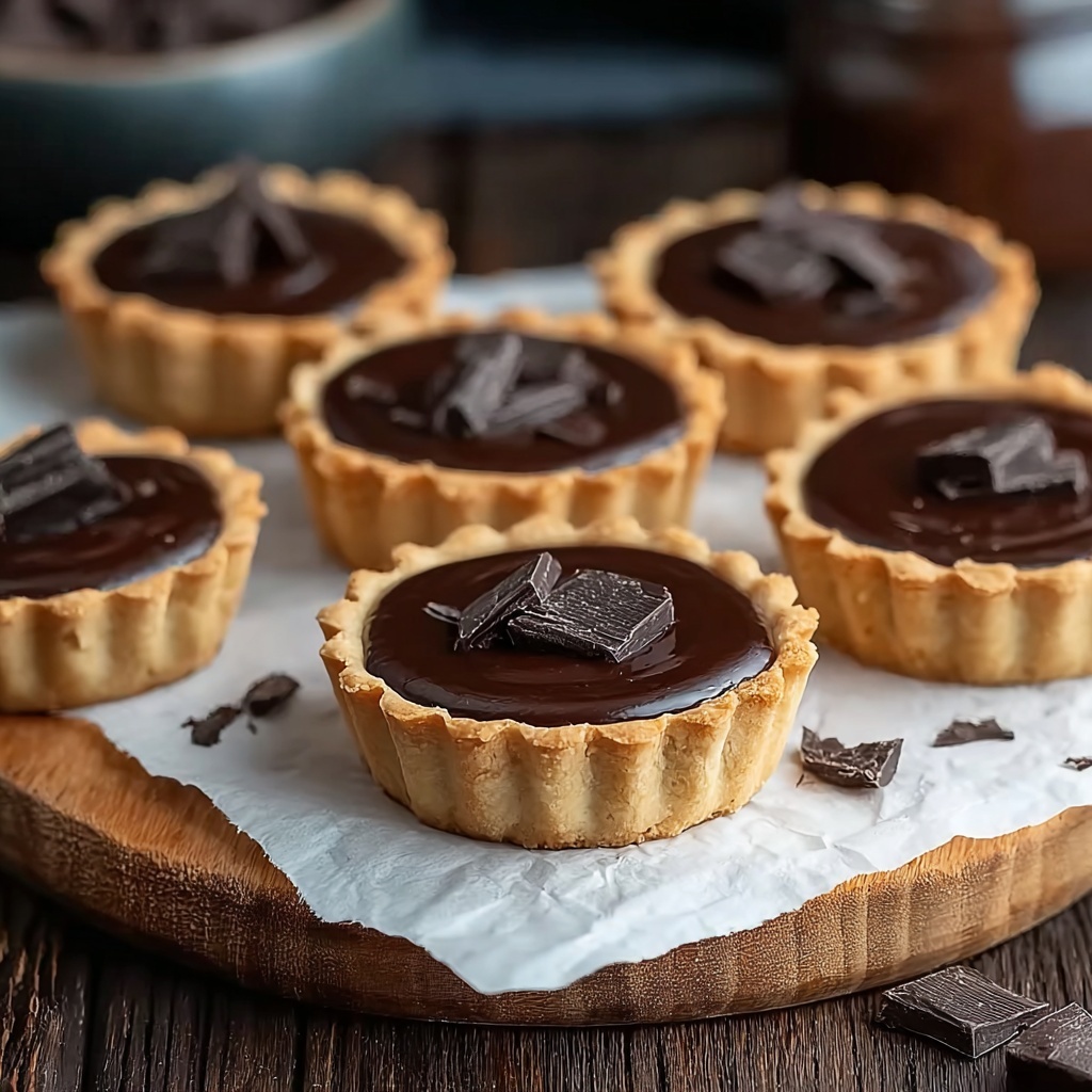 Mini Chocolate Tarts Recipe - Recipe Image