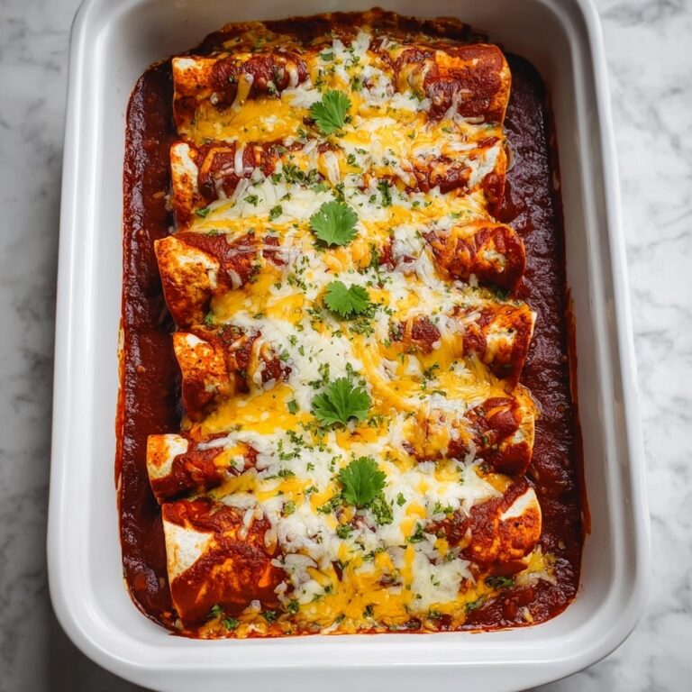 Chicken Enchiladas with Homemade Red Enchilada Sauce Recipe