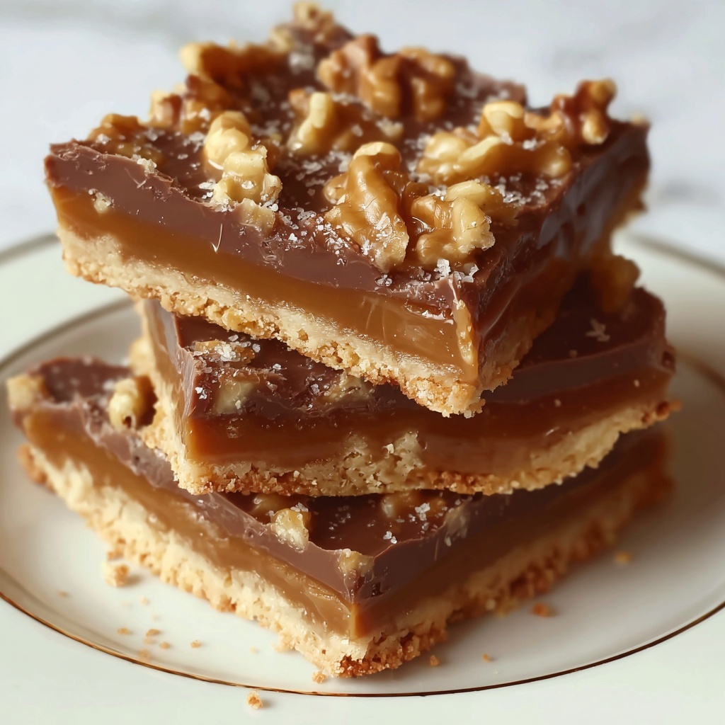 Easy Turtle Bars Recipe - Recipe Image