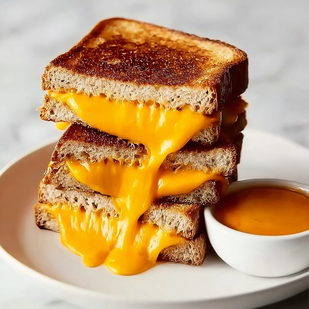 Easy Air Fryer Grilled Cheese Recipe - Recipe Image