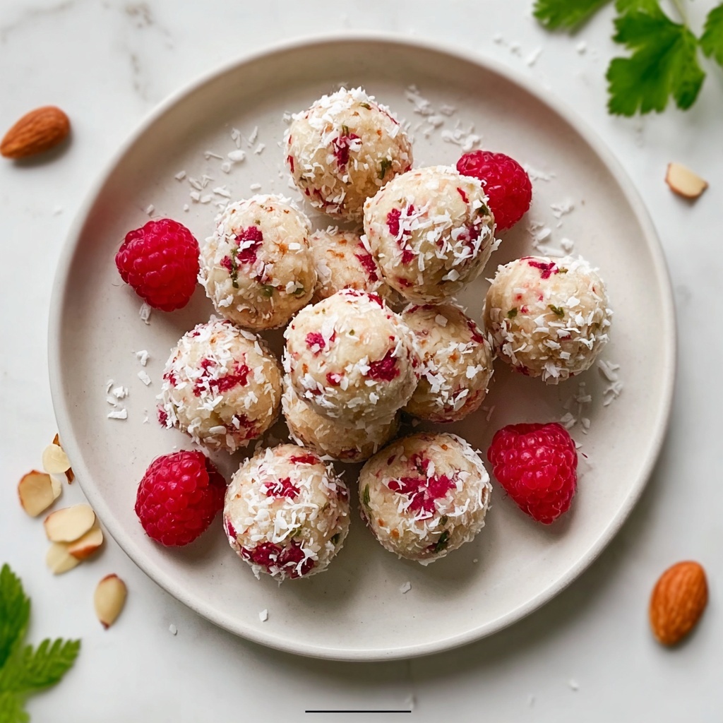 Easy Raspberry Protein Balls Recipe - Recipe Image