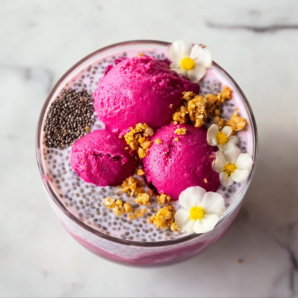 Rose Cardamom Chia Pudding: A Floral Vegan Delight Recipe - Recipe Image