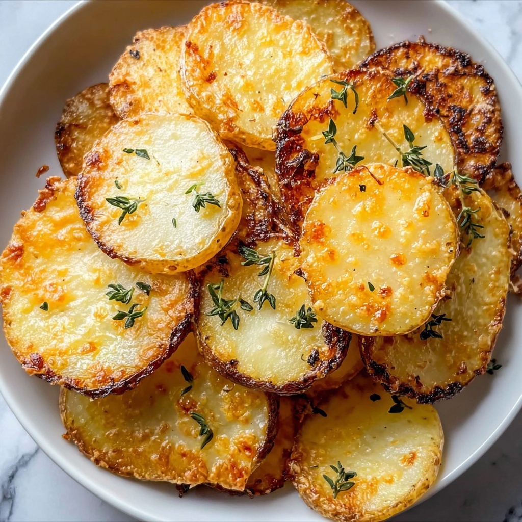 Parmesan Crusted Potatoes Recipe - Recipe Image