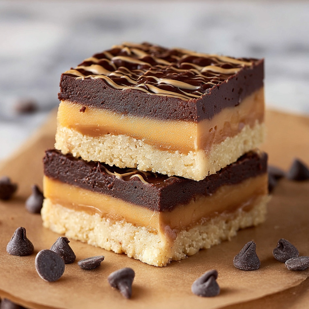 Shortbread Brownies Recipe - Recipe Image