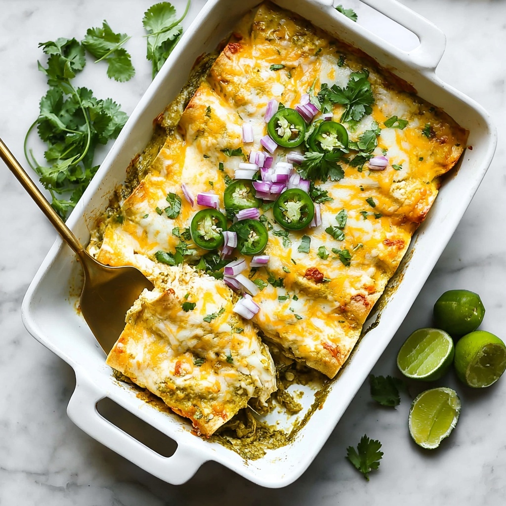 Salsa Verde Chicken Casserole Recipe - Recipe Image