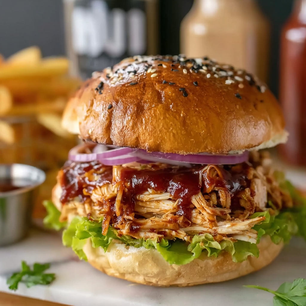 BBQ Ranch Chicken Sandwich Recipe - Recipe Image