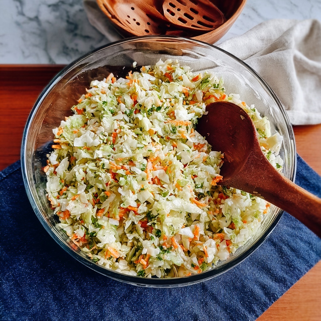 Pennsylvania Dutch Style Pepper Cabbage Slaw Recipe - Recipe Image