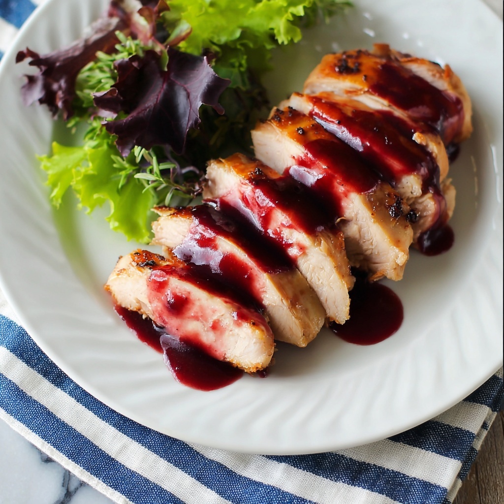 Raspberry Chicken With Spicy Raspberry Sauce Recipe - Recipe Image