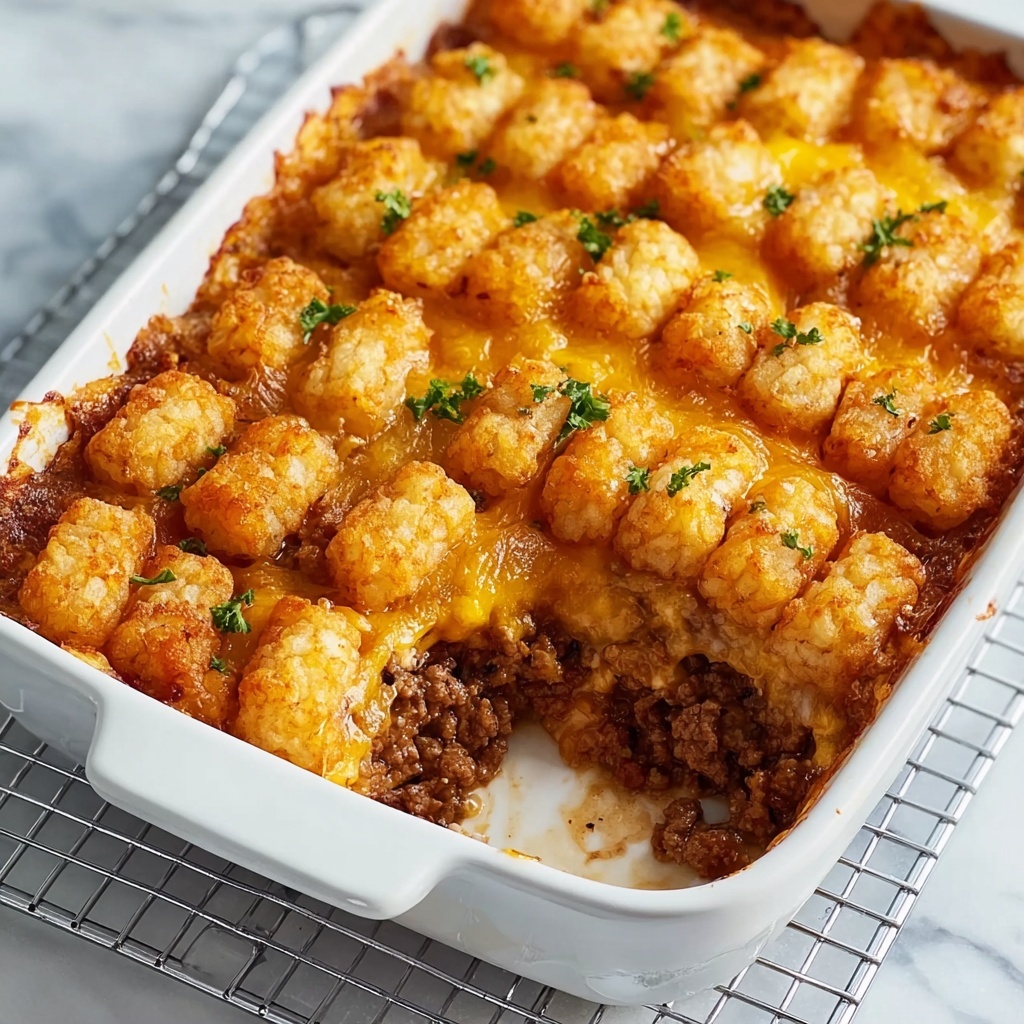 Tater Tot Casserole Recipe - Recipe Image