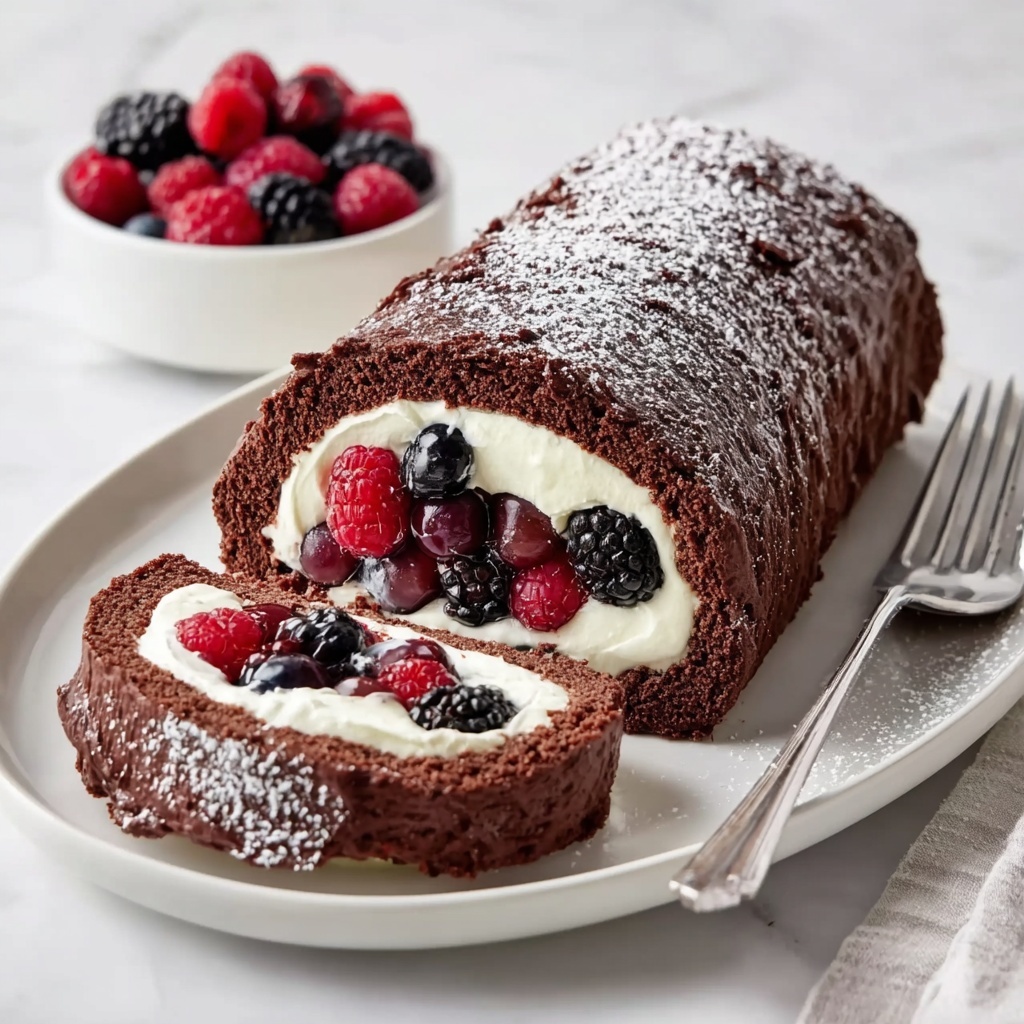 Christmas Roulade: 7 Steps to Holiday Delight Recipe - Recipe Image