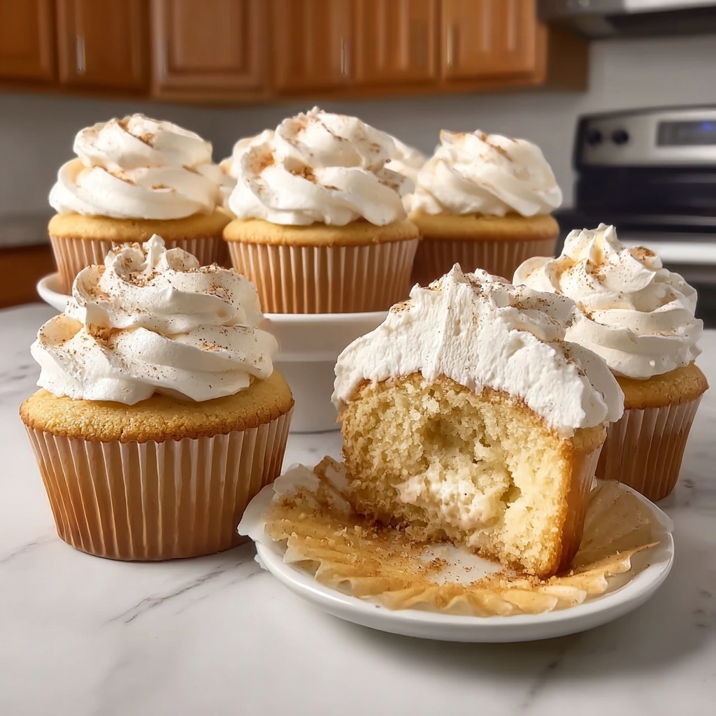 Eggnog Cupcakes Recipe - Recipe Image