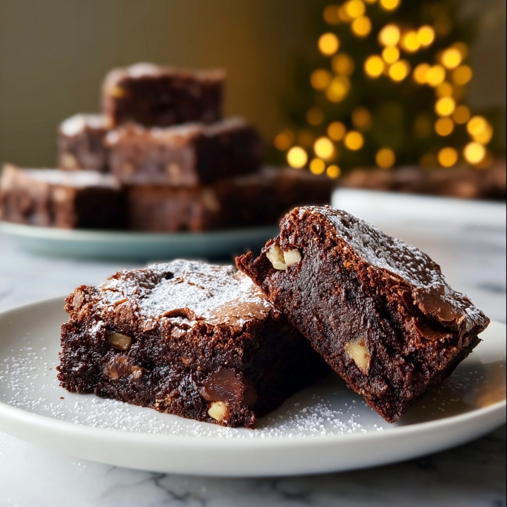 Christmas Brownies That Will Melt Your Heart and Soul Recipe - Recipe Image