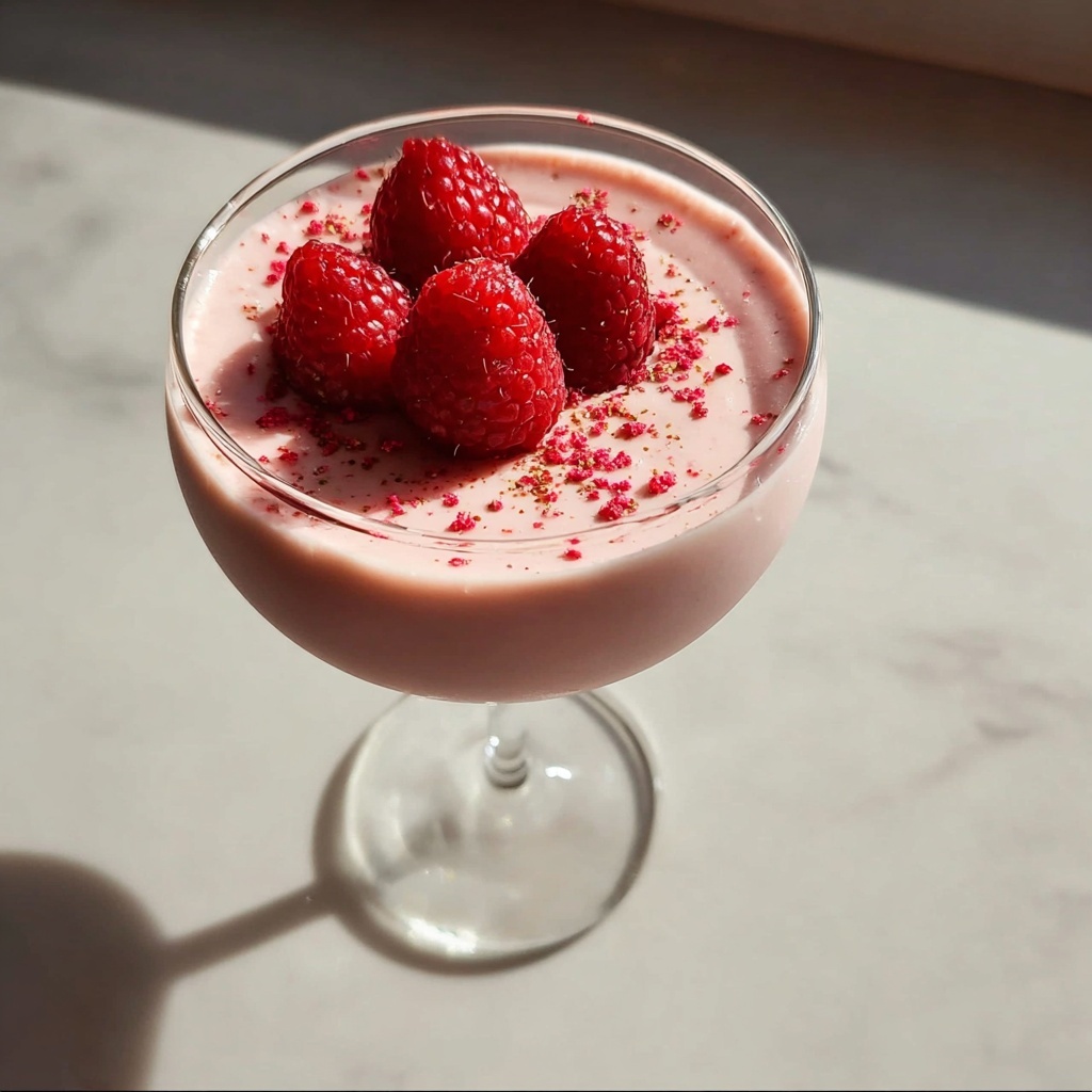 Raspberry White Chocolate Martini Recipe - Recipe Image