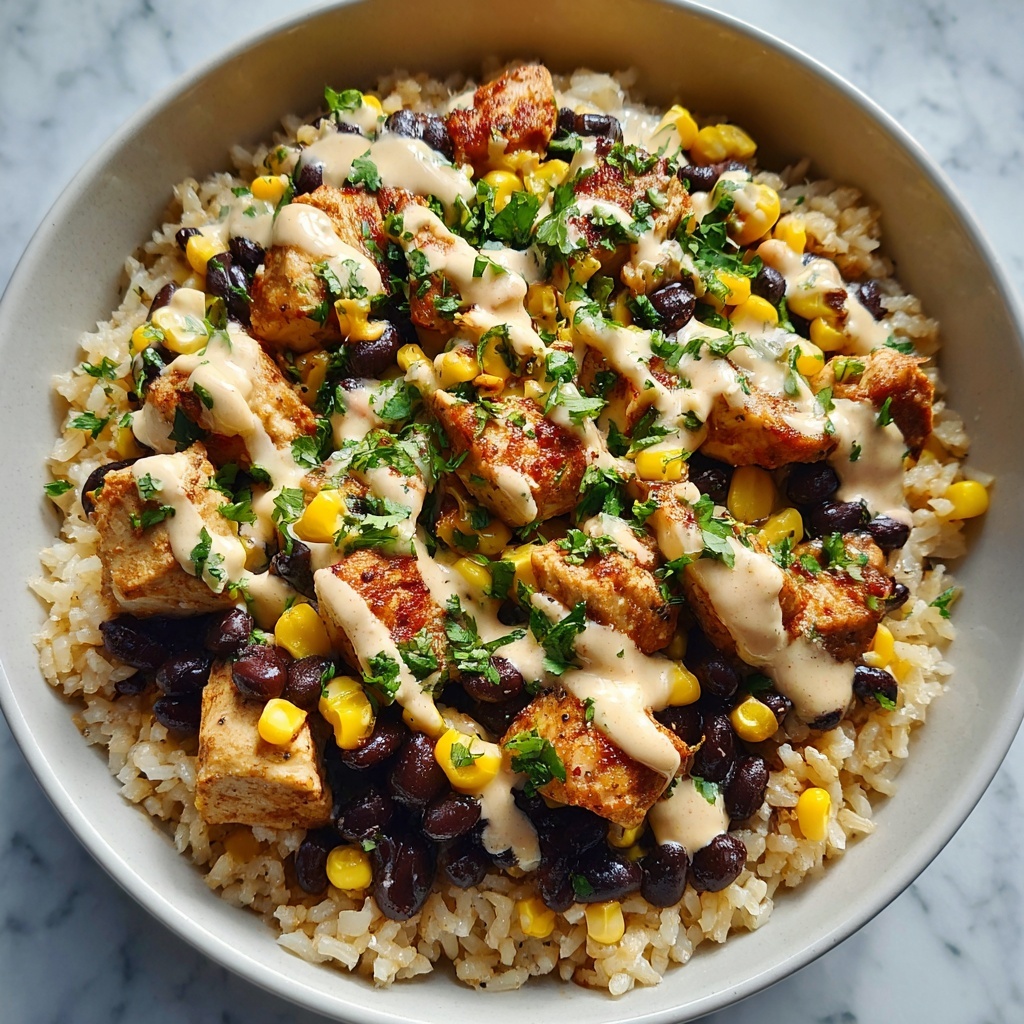 Chipotle Chicken Bowl with Black Beans: 7 Flavorful Tips Recipe - Recipe Image