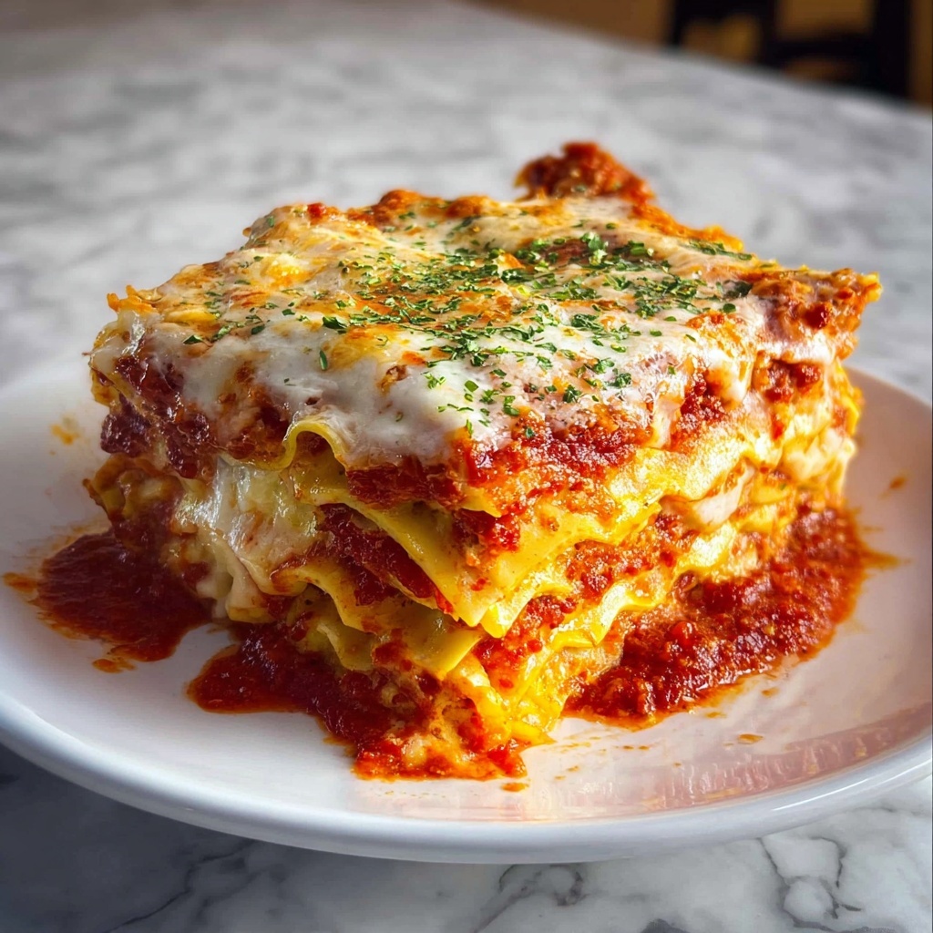 Crockpot Ravioli Lasagna Recipe for Effortless Comfort Food Recipe - Recipe Image