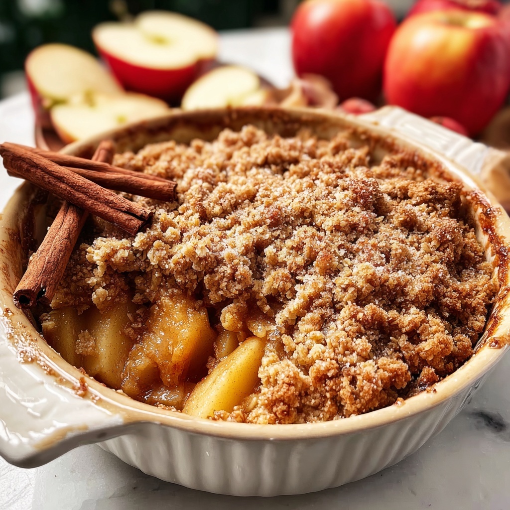 Apple Cinnamon Crisp Recipe - Recipe Image
