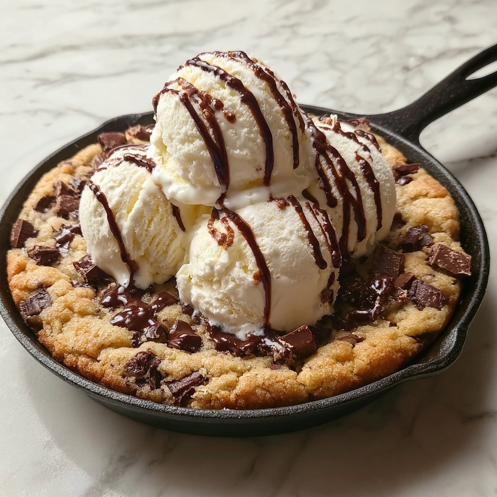 Pizookie Dessert in a Skillet Recipe - Recipe Image