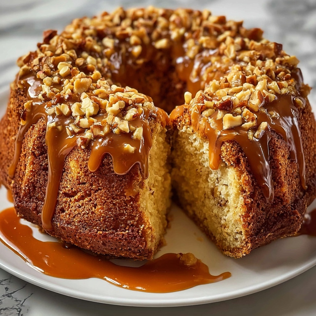 Caramel Apple Bundt Cake Recipe - Recipe Image