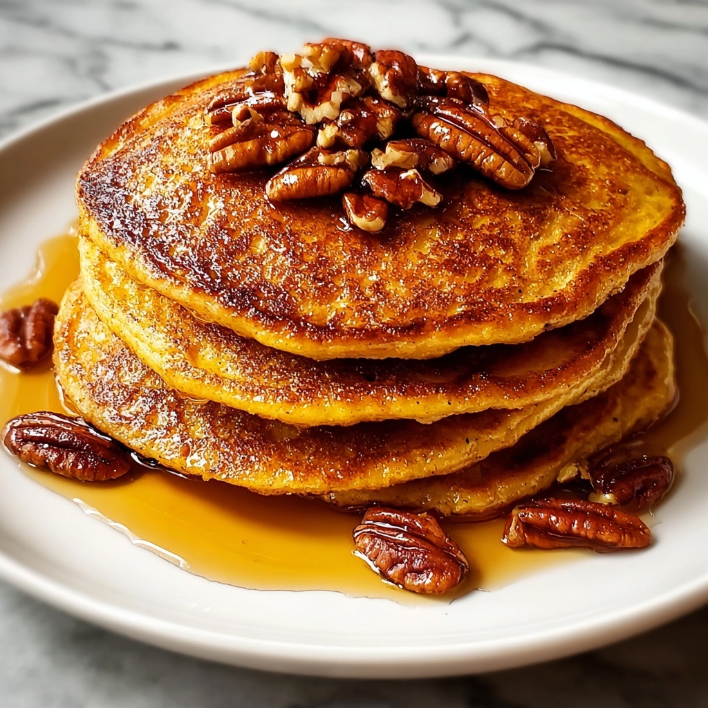 Sweet Potato Pecan Pancakes Recipe - Recipe Image
