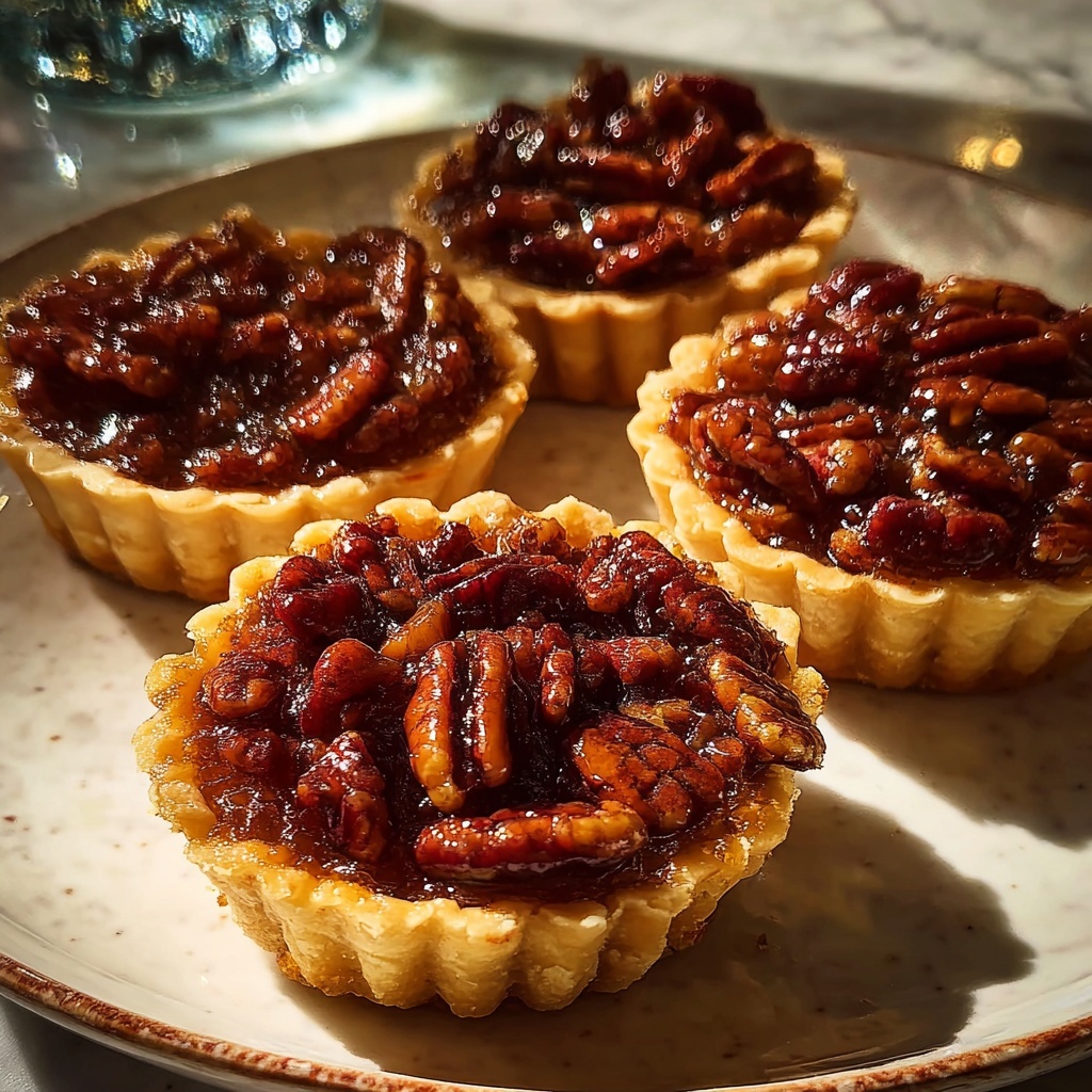 Spiced Apple Pecan Tartlets Recipe - Recipe Image