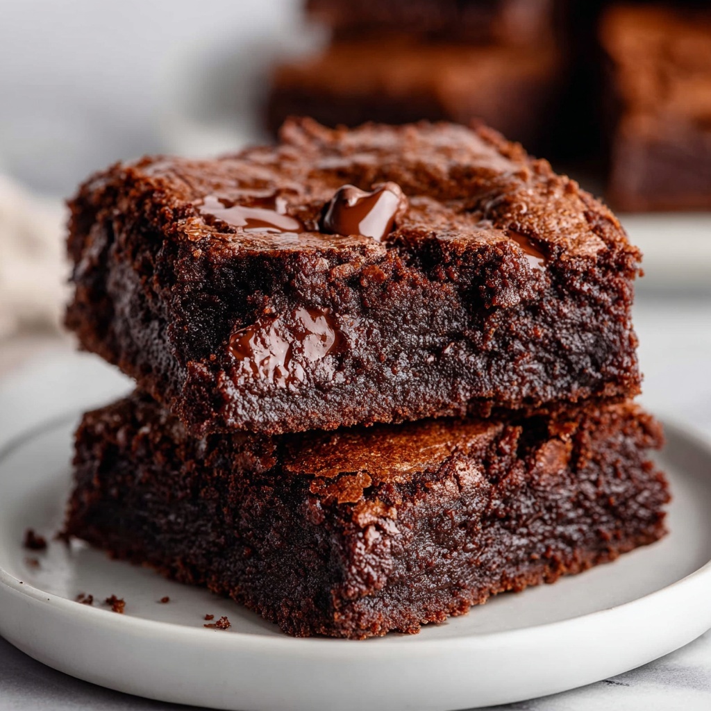 Best Vegan Brownies Recipe Gluten Free for Pure Bliss Recipe - Recipe Image