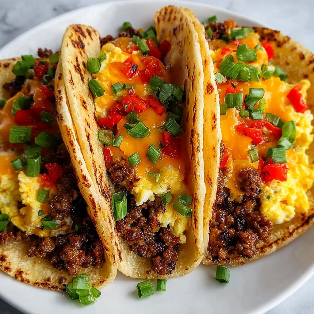 Oven Baked Breakfast Tacos: 5 Simple Steps to Comfort Recipe - Recipe Image