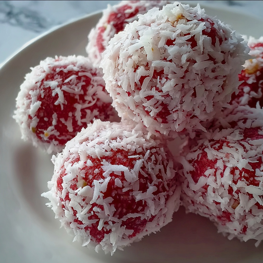 Strawberry Coconut Balls: 12 Joyful Bites for Comfort Recipe - Recipe Image