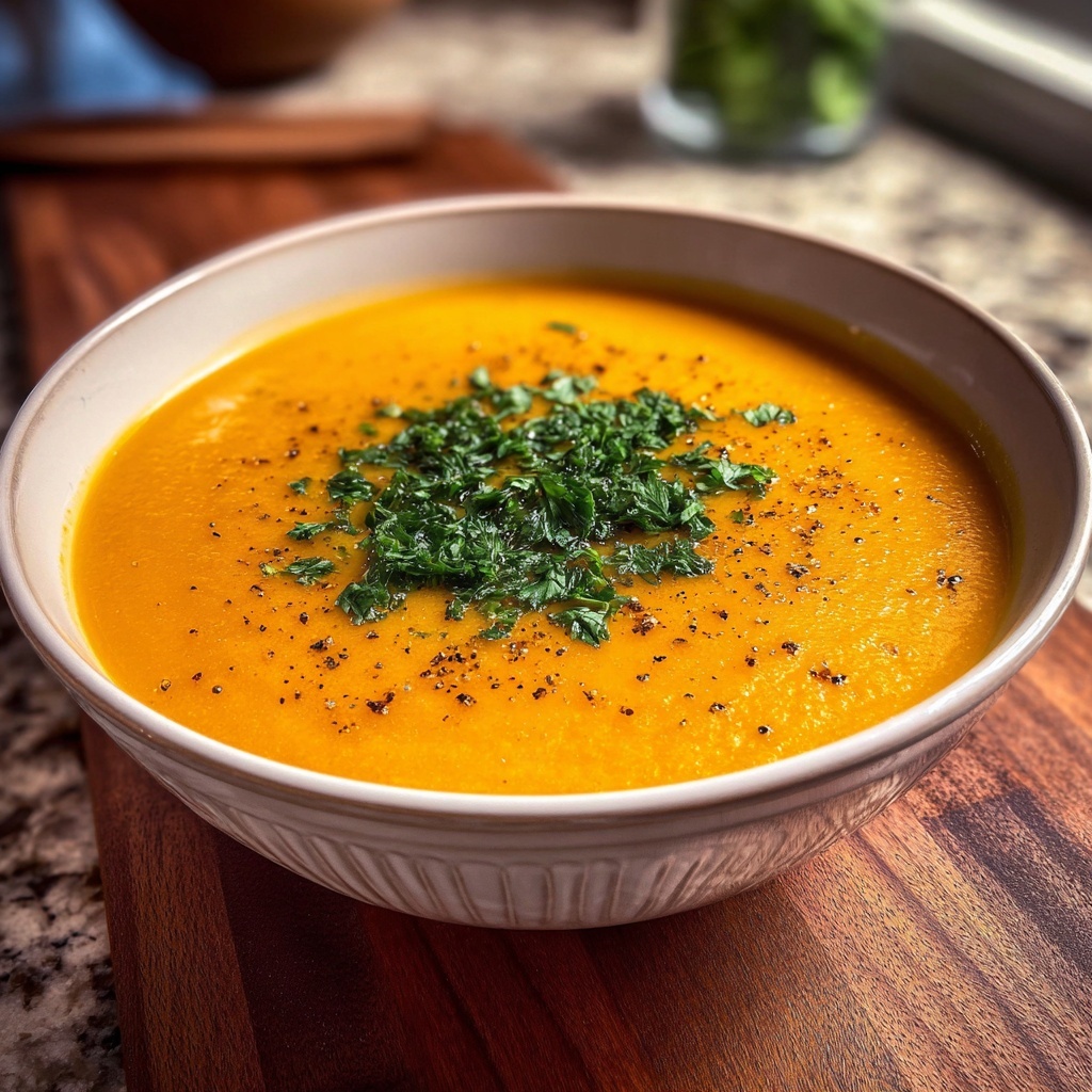 Cozy Up with 1 Delicious Bowl of Roasted Cauliflower Soup Recipe - Recipe Image