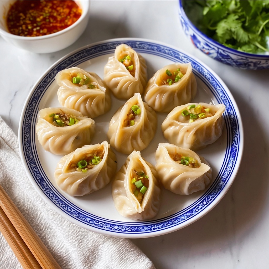 Kimchi Mandu: Homemade Korean Dumplings with Tofu and Pork Recipe - Recipe Image