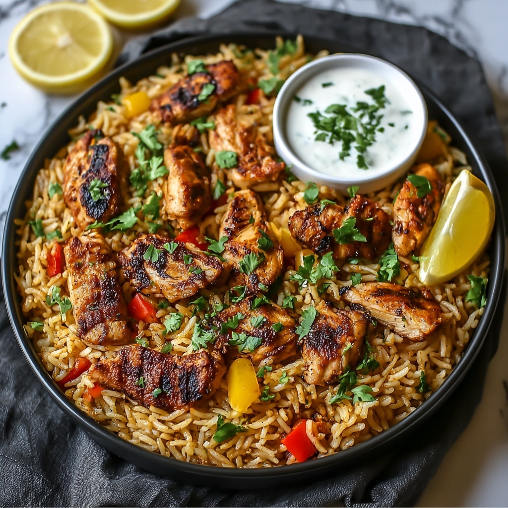 One Pot Chicken Shawarma Rice Recipe - Recipe Image