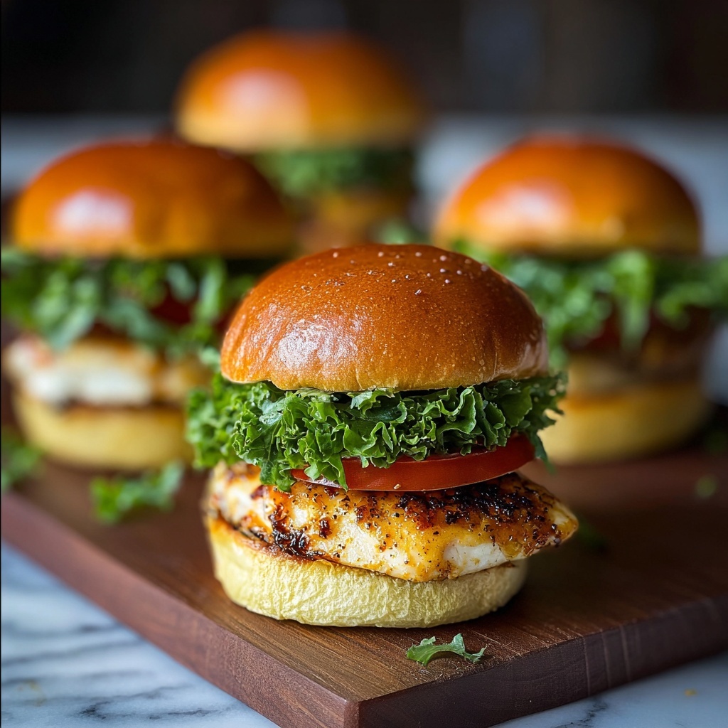 Savory Honey Mustard Chicken Sliders Recipe - Recipe Image