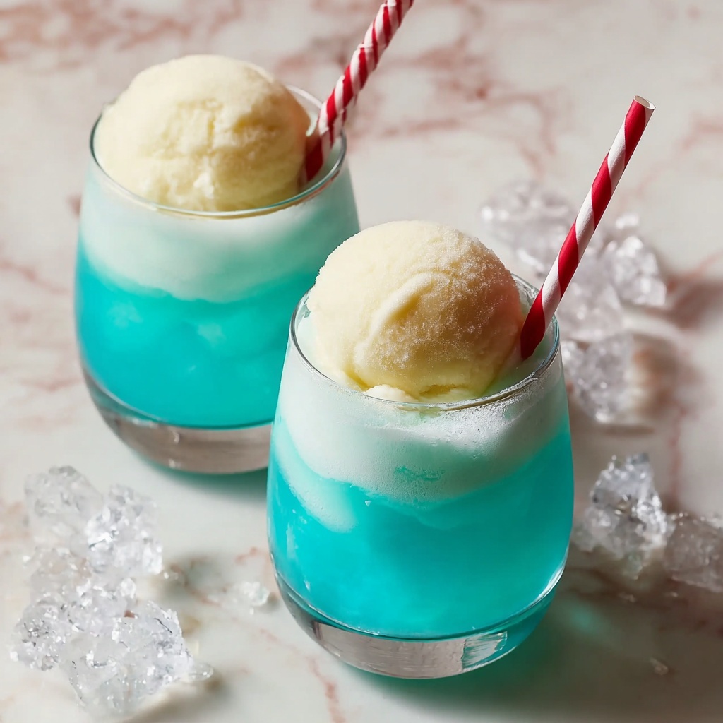 Deliciously Fun Frozen Snowball Punch Recipe - Recipe Image
