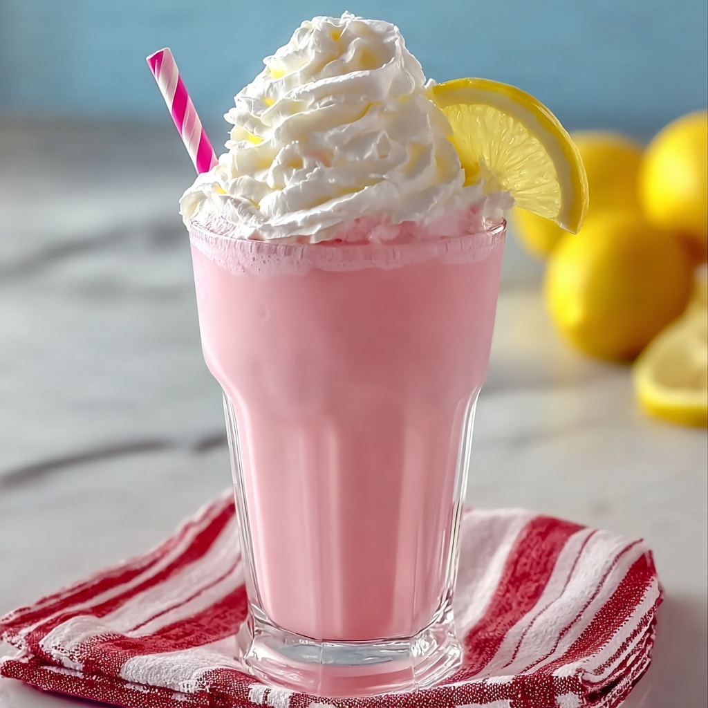 Whipped Pink Lemonade: Refreshing Creamy Delight Recipe - Recipe Image