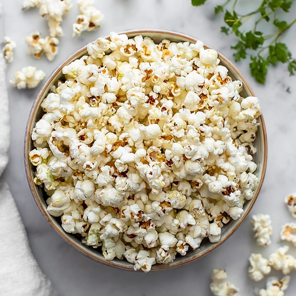 Homemade Dill Pickle Popcorn Recipe - Recipe Image