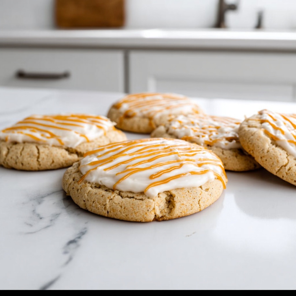 Salted Caramel Cheesecake Cookies Recipe - Recipe Image