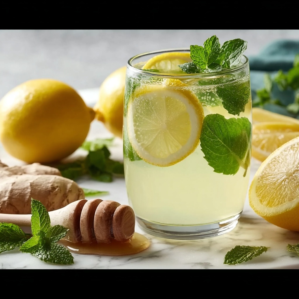Lemon Balm Detox Drink: A Refreshing Fat-Burning Tea for Weight Loss Recipe - Recipe Image
