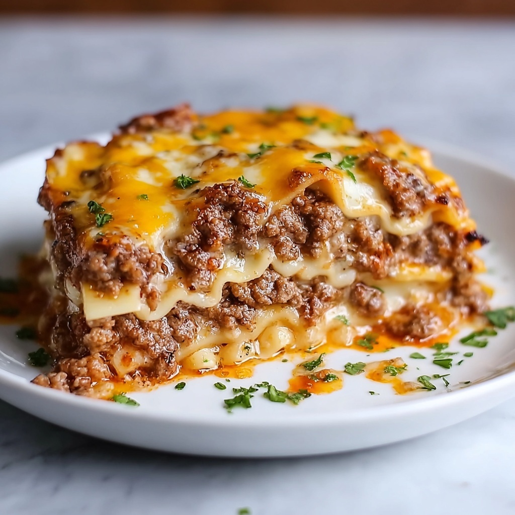 Cheesy Loaded Beef Meatloaf Casserole Recipe - Recipe Image