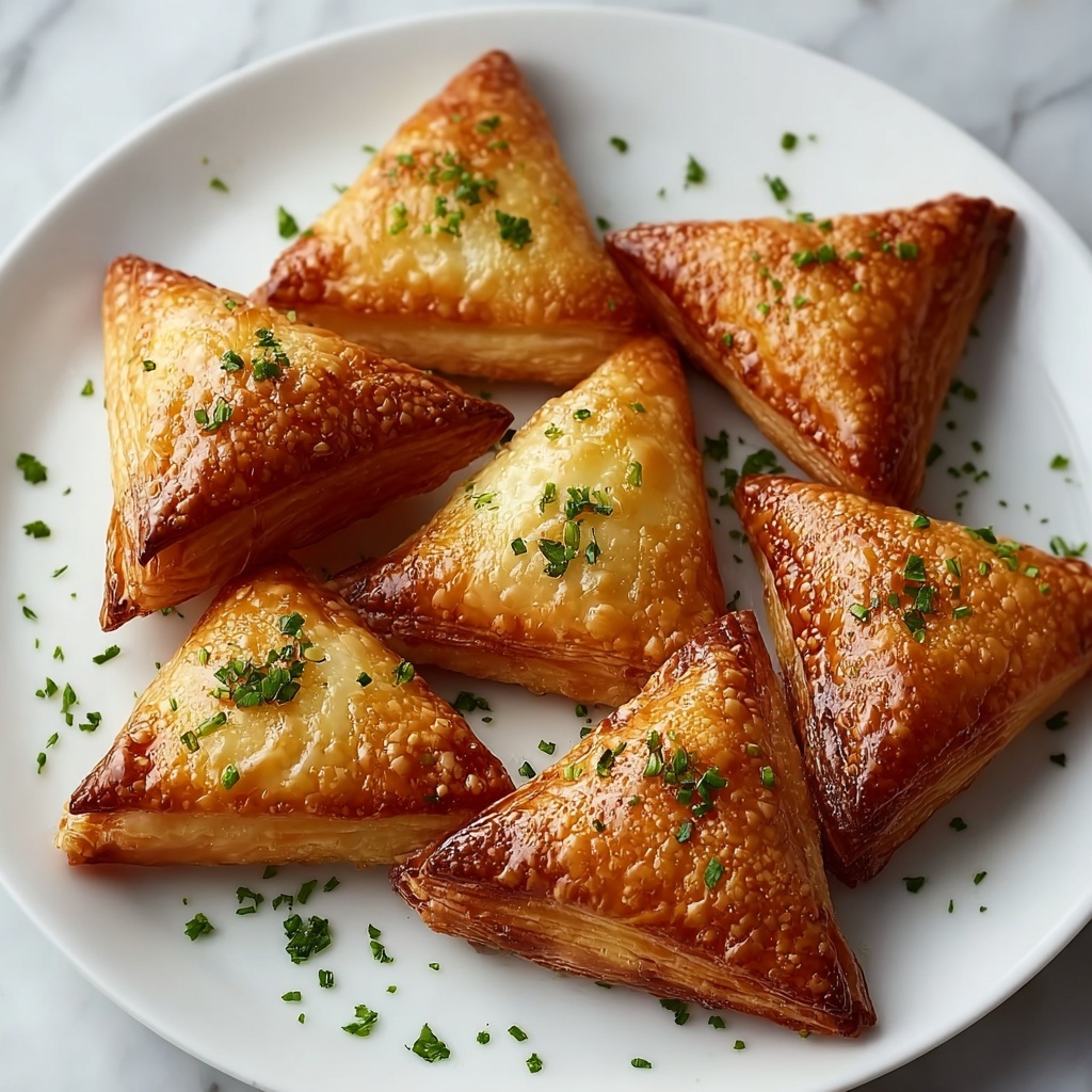Crab Crescent Triangles Recipe - Recipe Image