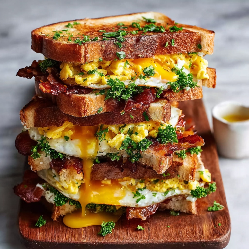 Breakfast Club Sandwich Recipe - Recipe Image