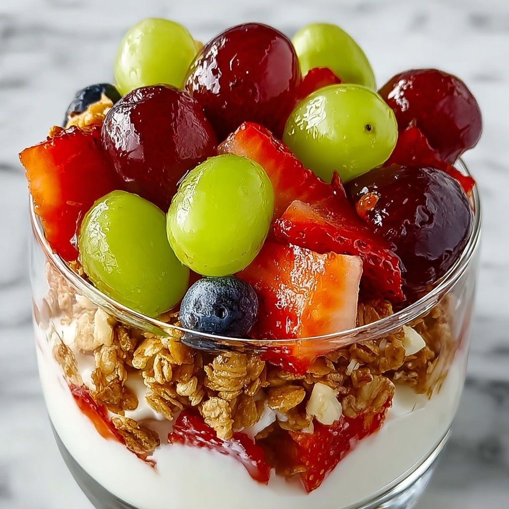 Decadent Caramel Crunch Cheesecake Fruit Salad Recipe - Recipe Image